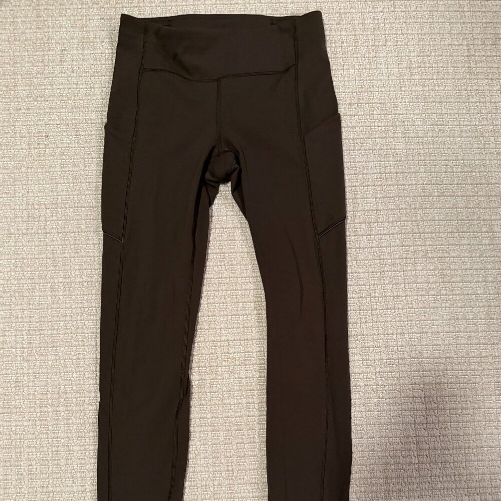 Lululemon Speed Up Tight 28” Legging Dark Olive Size 6 Like New
